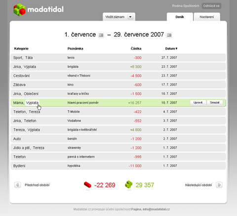 Madatidal screenshot
