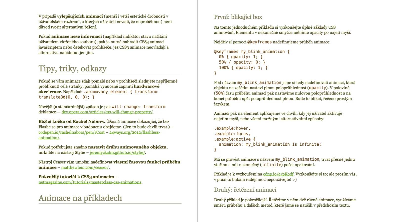 Vzhůru do CSS3 - tipy