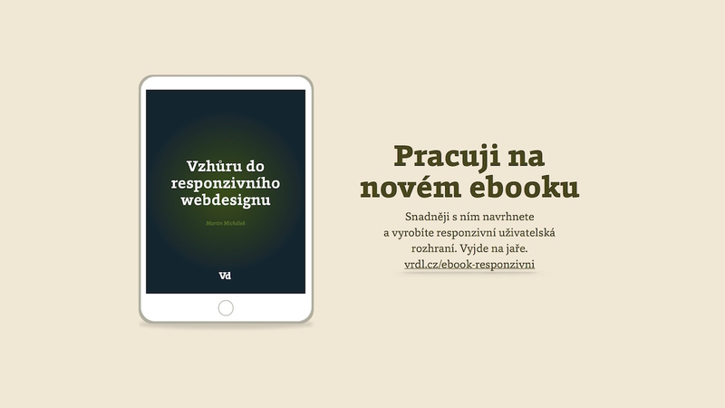 Vzhůru do responzivního webdesignu