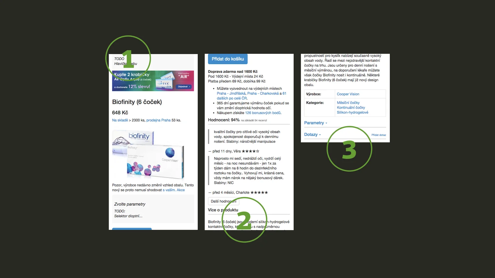 Nové lineární zobrazení v prohlížeči