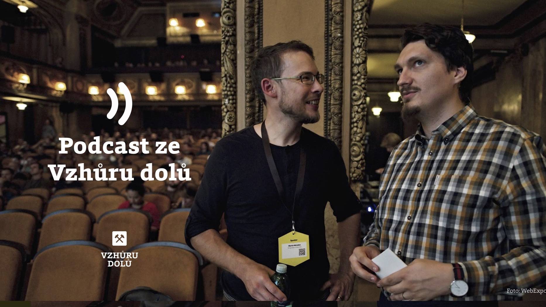 Martin Michálek a Robin Pokorný na WebExpo