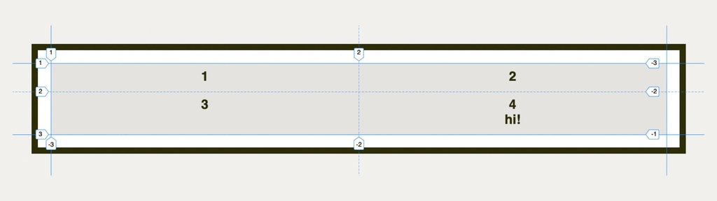 Použití grid-template-columns a grid-template-rows - vyšší buňka