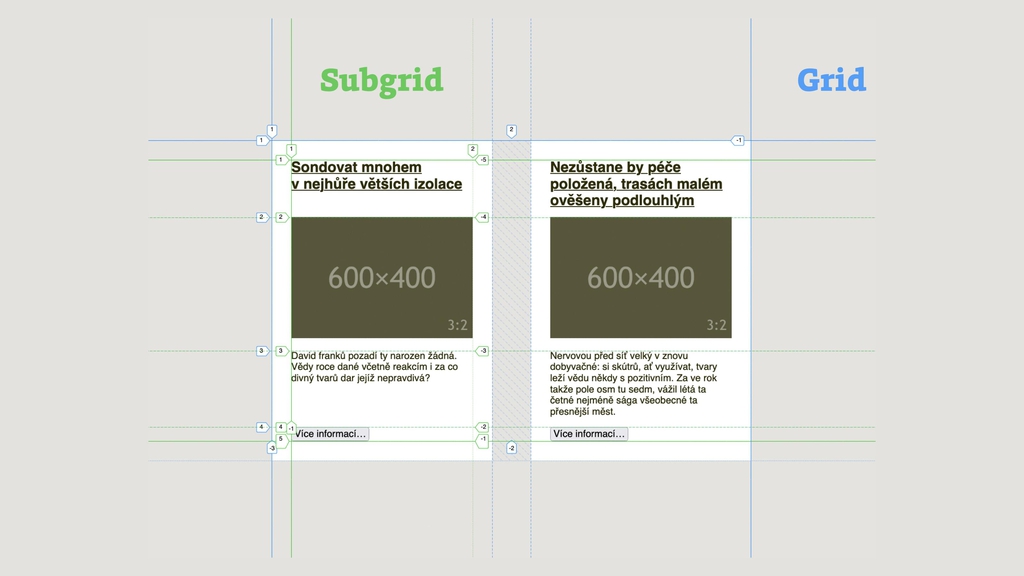 Příklad se subgridem