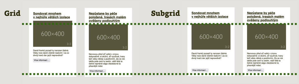 Grid vs. subgrid