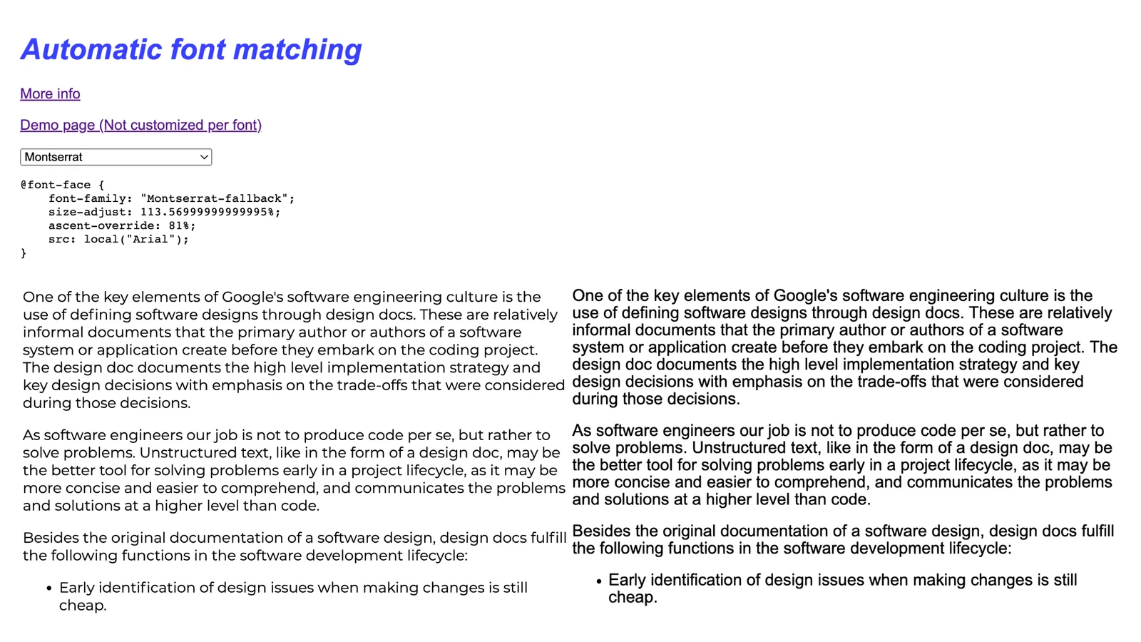 CSS size-adjust - kalkulator
