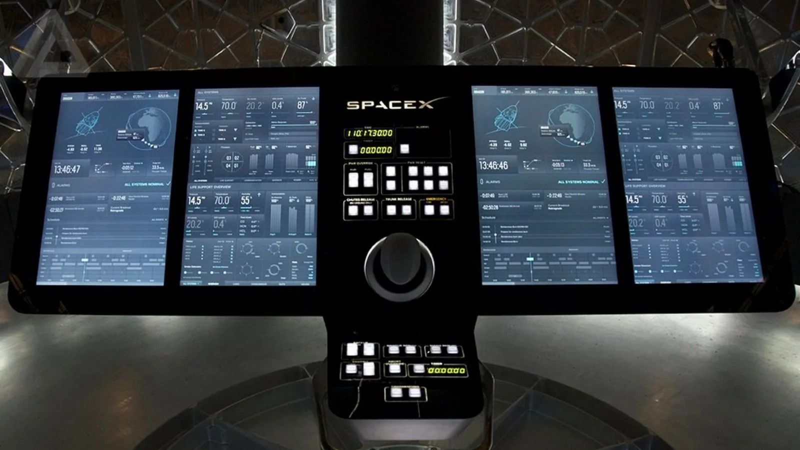 SpaceX UI