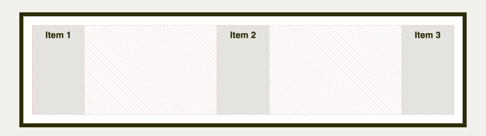 Box Align zarovnání - zbylý prostor